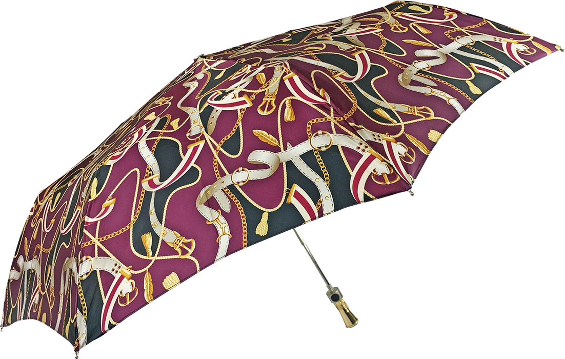 Where to buy women's umbrellas with crimson designs