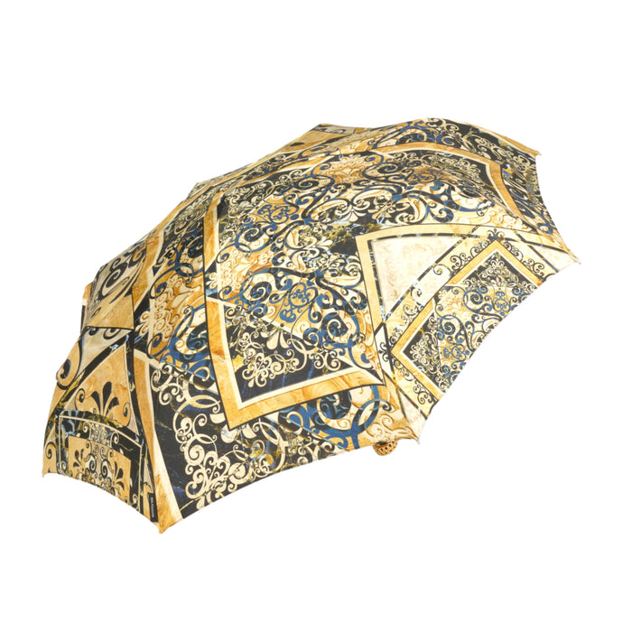 Handmade Folding Umbrella with Exclusive Majolica Design