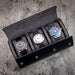 Stylish and elegant leather watch case