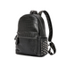 Fashion Designer Black PU Leather Backpack