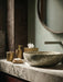 Gold Brass Bathroom Accessory Set – 7-Piece Luxury Design