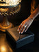 Modern Black Desk Organizer Set – Rose Gold & Vegan Leather