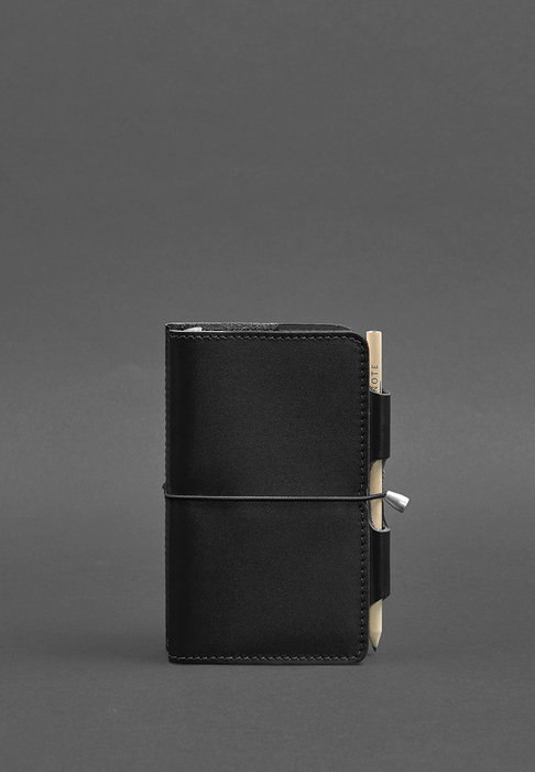 Premium leather-bound notebook