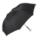 silver lion handle umbrella - black canopy
