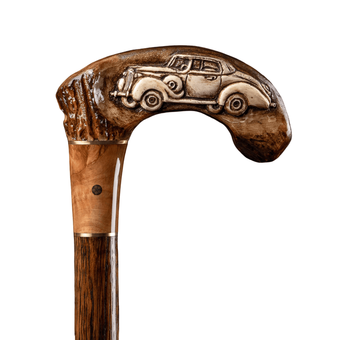 Retro Car Walking Cane - Vintage Car Limited Collection