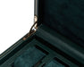 Wolf British Racing Green 10 Piece Watch Box with Storage 792841