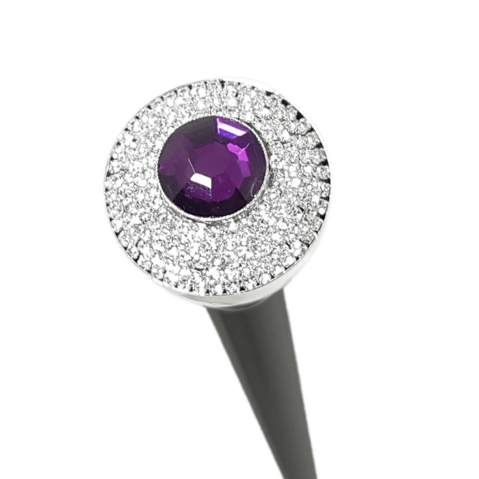 Luxury Walking Stick - Swarovski Crystal Knob