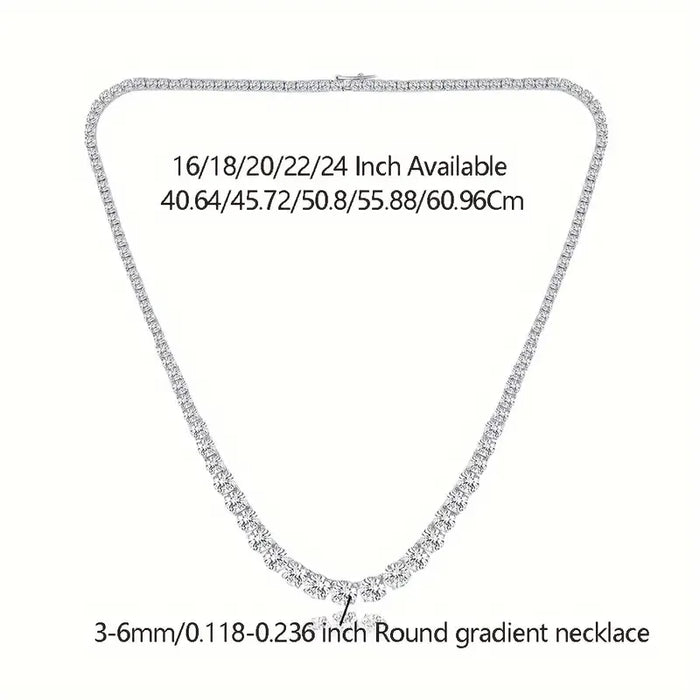 Round Cut Synthetic Cubic Zirconia Simulated Diamond
