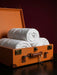 Dubai Sunset Vintage-Style Leatherette Towel Crate