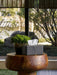 Noir Leather Executive Office Desk Set with Signature Flap Design
