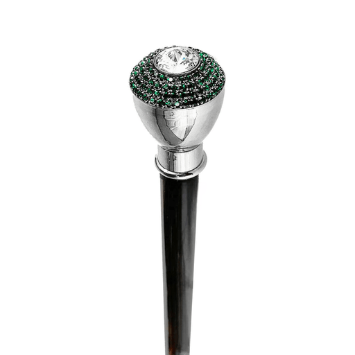 Luxury Walking Stick with Swarovski Crystal Stone