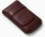 Exclusive single slot leather watch pouch