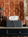 Noir Leather Executive Office Desk Set with Signature Flap Design