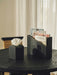 Modern Black Desk Organizer Set – Rose Gold & Vegan Leather