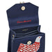 Wolf Evie Small Bag Navy Bird