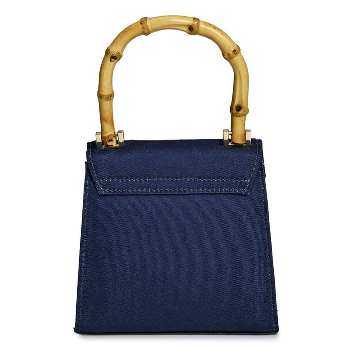 Wolf Evie Small Bag Navy Bird