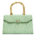 Wolf Evie Large Bag Green Leaves