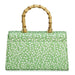 Wolf Evie Large Bag Green Leaves