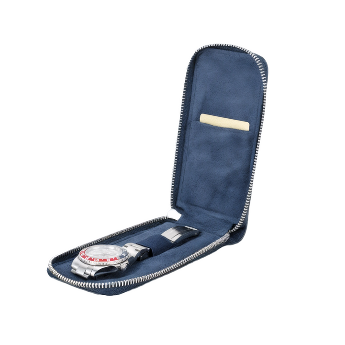 Minimalist Design Leather Watch Bag – Gift Case for Him or Her