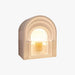 Elegant Aroma Candle Warmer with a Minimalist Table Lamp Design