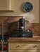 Noir Leather Tea & Coffee Amenity Box with Gold Edge Trim