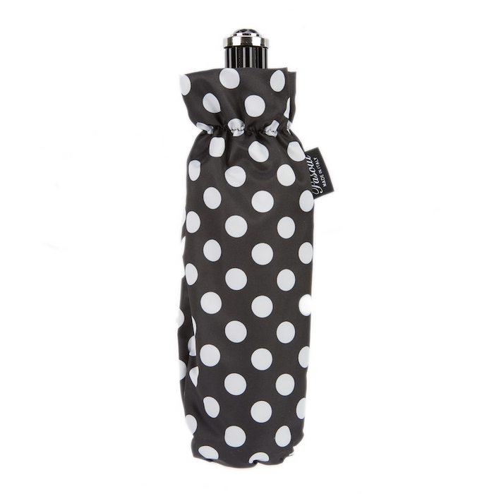 Modern B&W Polka Dots Chic Unique Folding Umbrella