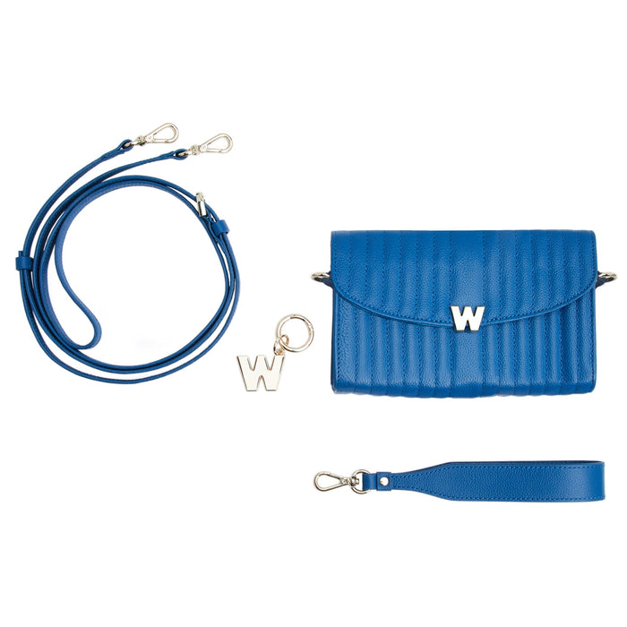 Mimi Crossbody Bag with Wristlet & Lanyard