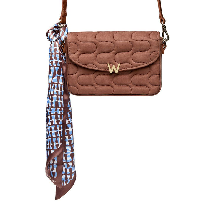 Wolf Mimi Swirl Cross Body Bag with Scarf