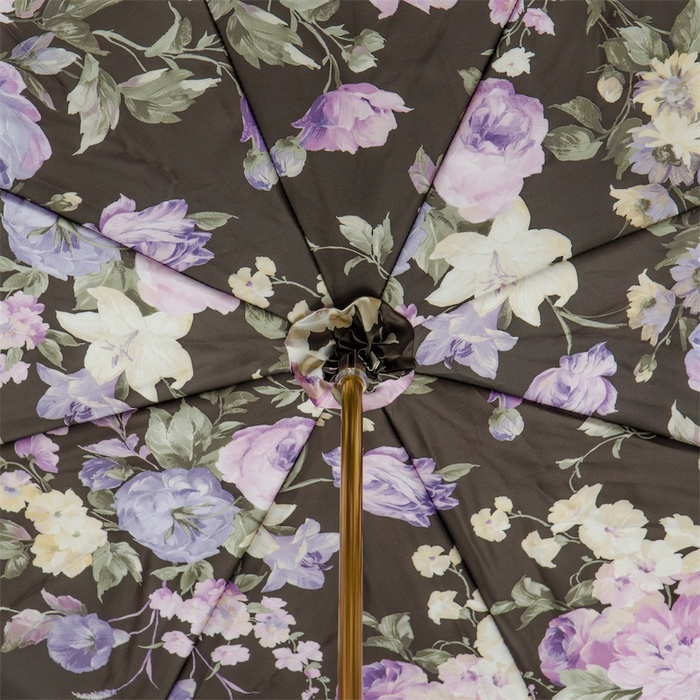 Lilac Flowers Floral Design Umbrella - Purple Umbrella for Women - Artynov | Unique Handmade Accessories