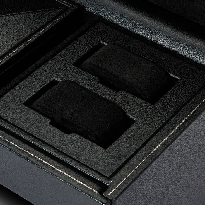 British Racing Triple Watch Winder With Storage