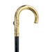 Luxury Elegant Cane with Blue Stone Handle