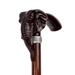 Handcarved elephant wooden walking cane