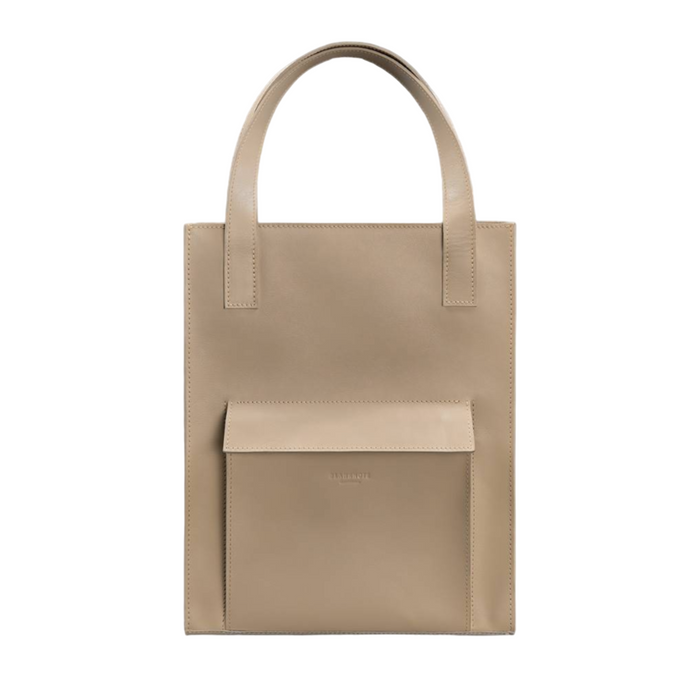 Women's luxury leather tote bag