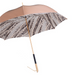 elegant gold pearl print double cloth umbrella - designer