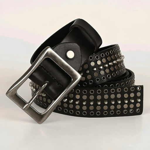 Durable leather belt for men or women