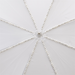 Chic Bride Ivory Umbrella with Brass Accent