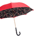 Red Bridles Stylish Designer Double Cloth Umbrella