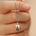925 Silver Moissanite Pendant Necklace – Exclusive Design Jewelry (Copy)