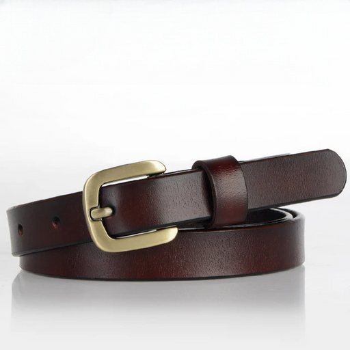 High-Quality Genuine Leather Designer Belt for Women