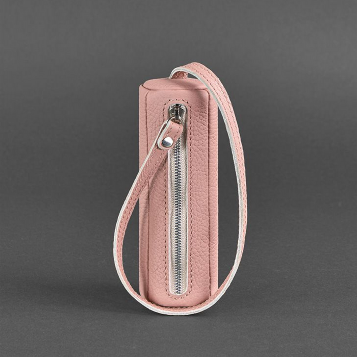 Handcrafted Leather Tube Key Case – Stylish Practical Key Organizer