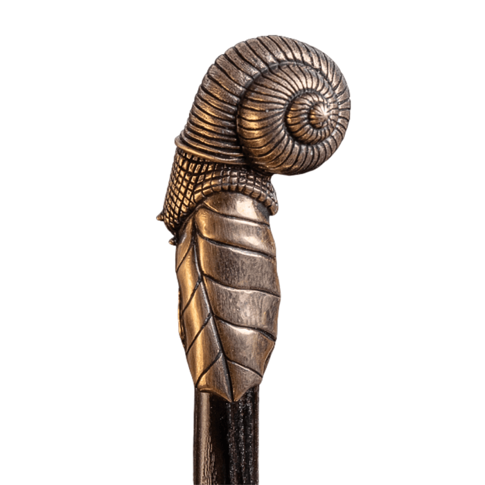 Jewelry Walking Cane Handle Snail - Unique Art Thin Cane Stick