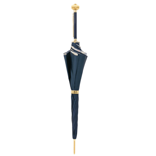 Navy Bridles Jeweled Luxury Elegant Umbrella