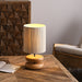 Contemporary Lighting Piece Wood Wave Desk Lamp