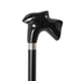 Black Umbrella with Schnauzer Handle – Dog Lover’s Gift