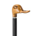 Vintage Duck Head Umbrella, Hand Carved Duck Umbrella