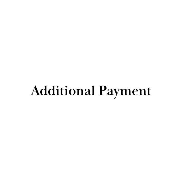 Additional Payment