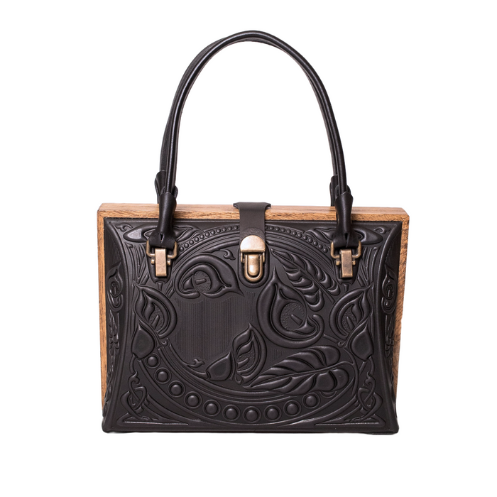 Black Leather Bag for Women, Versatile Tote Purse, Perfect Handbag