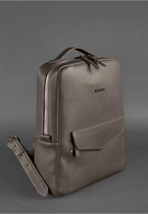 Chic Urban Women's Leather Backpack – Secure Zipper Closure