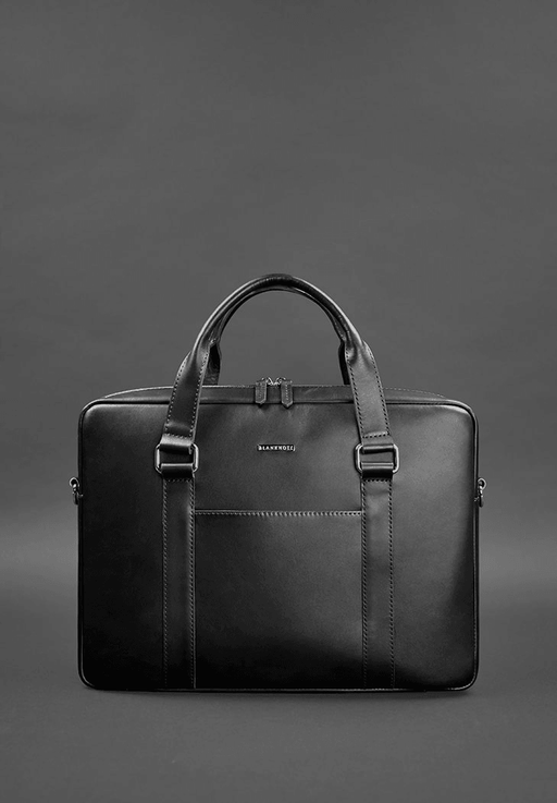 Stylish Men's Leather Office Bag with Laptop Compartment