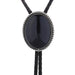 Black Bolo Tie